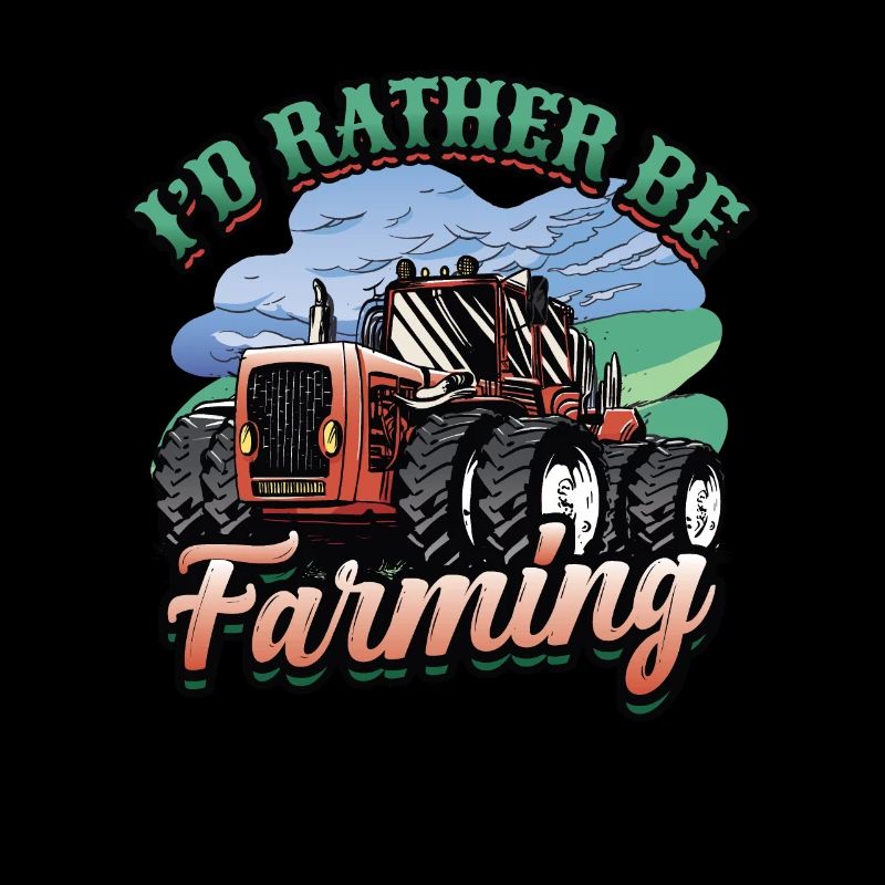 I would rather be a farmer
