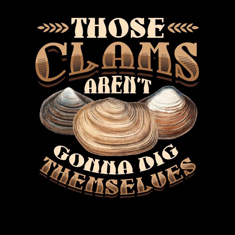 These shells do not dig themselves out