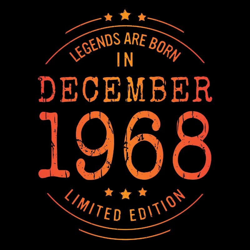 Anniversaire Décembre 1968 Edition Limitée Millésime