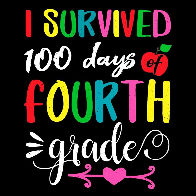 Le 100e jour a survécu à la 4e année 100 jours d’école