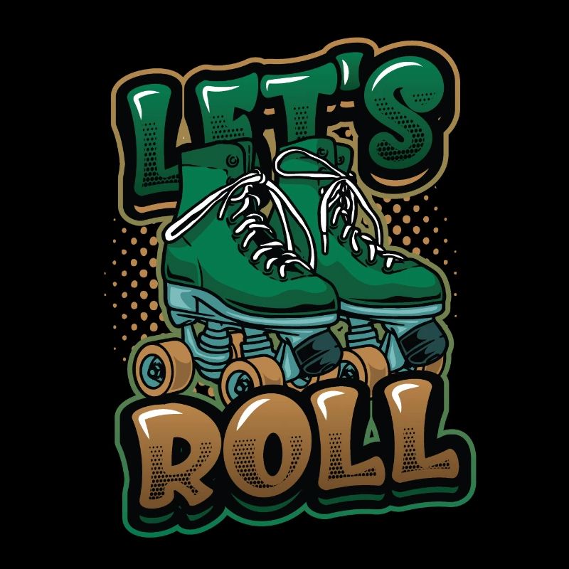 Let's Roll, Roller Blade Skating, Rollschuhläufer