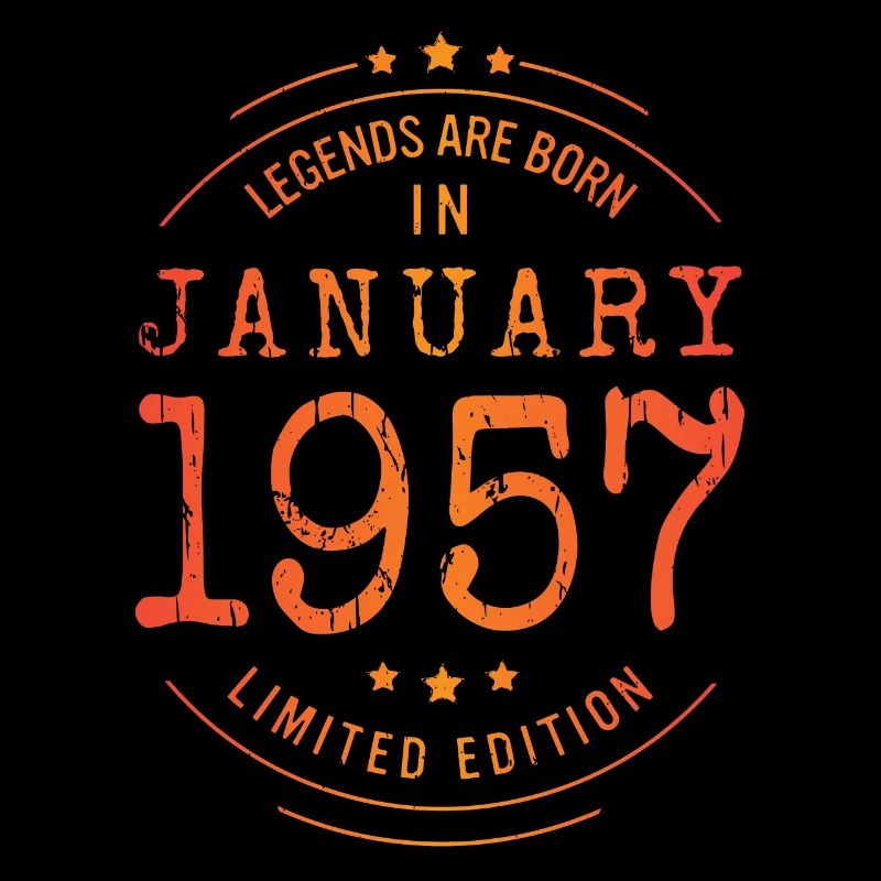 Anniversaire Janvier 1957 Edition Limitée Millésime