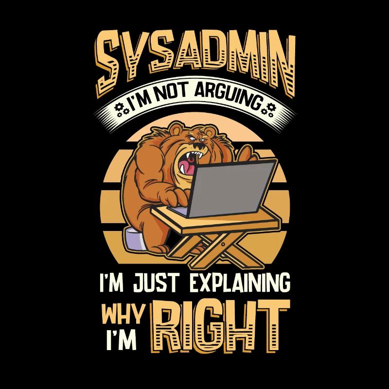 sysadmin J’explique pourquoi je suis le bon