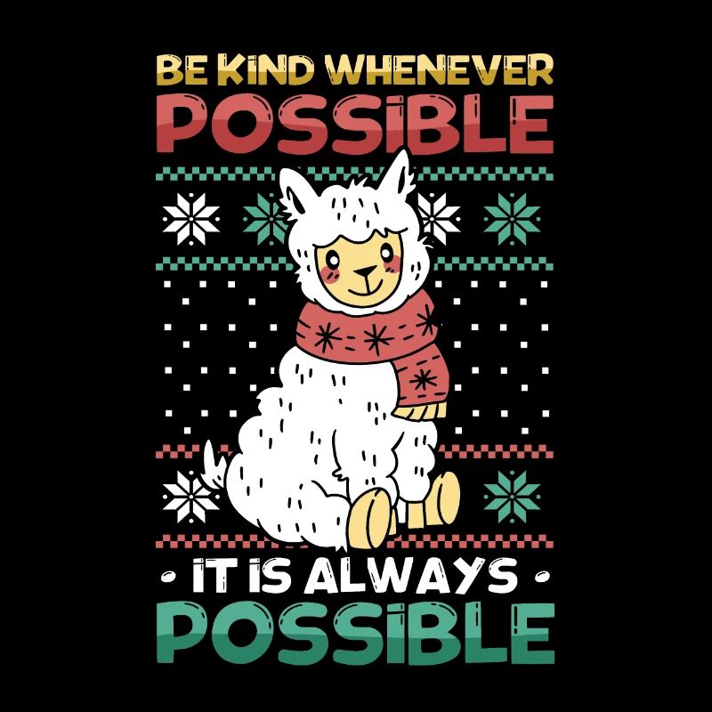 Message de Noël Soyez gentil