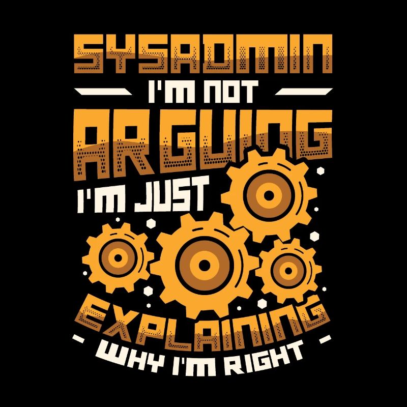 sysadmin I explain why I am the right one