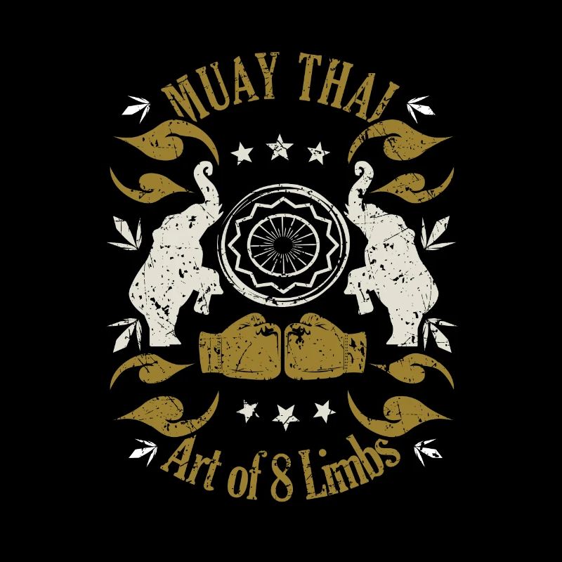 Muay Thai Art Of 8 Limits Fighter Gift Idea