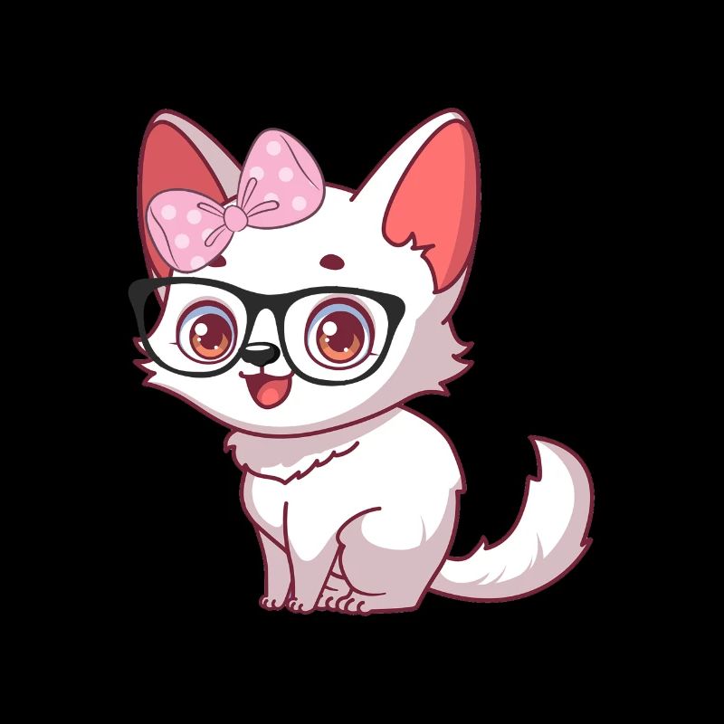Renard arctique mignon