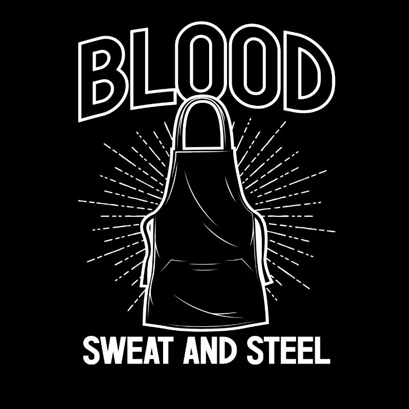 Blacksmith Gear Blood Sweat And Steel Gift Idea