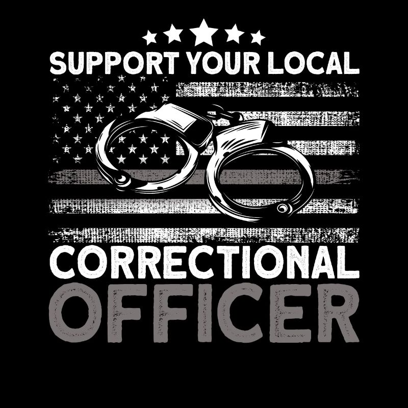 Agent correctionnel Menottes Gardien de prison