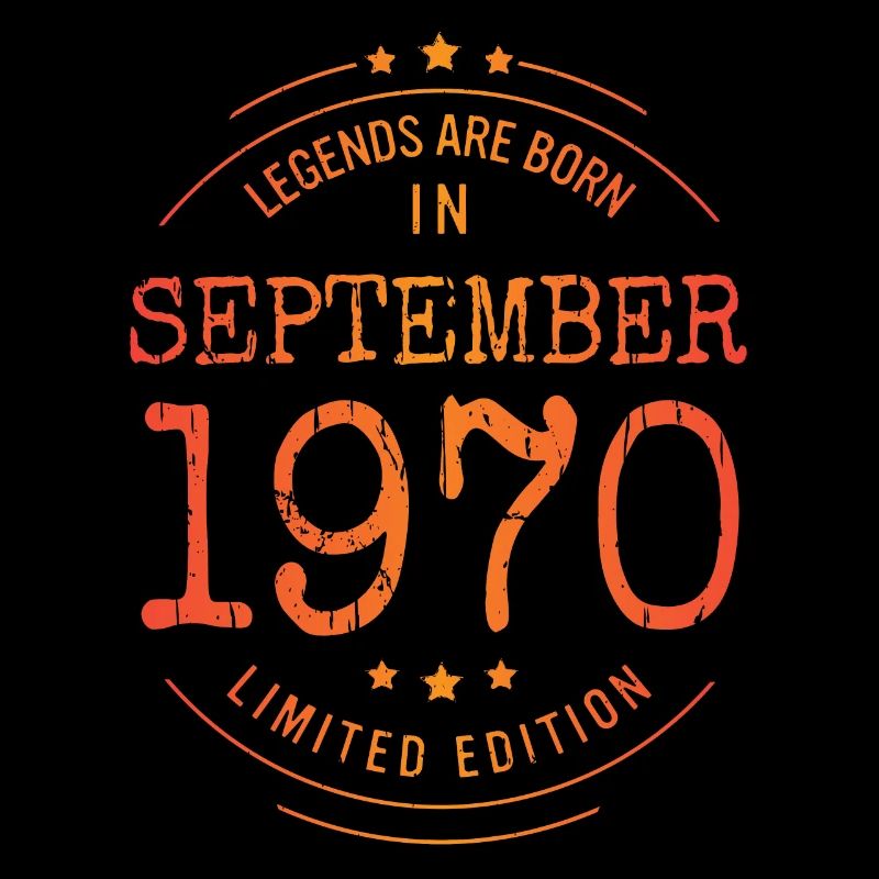 Anniversaire Septembre 1970 Edition Limitée Millésime
