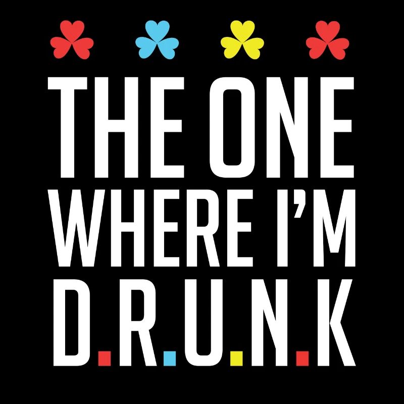 Beer Drunk Paddy Shamrock Saint Patrick Day