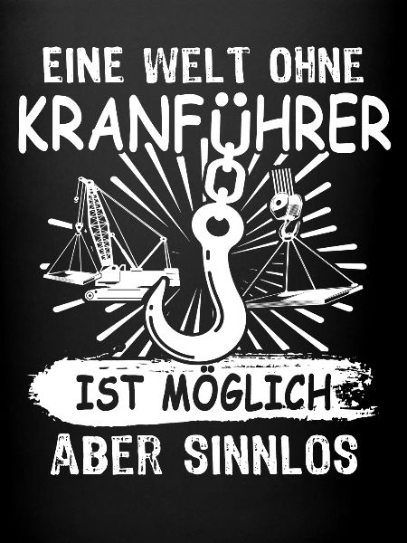 Kranfahrer Kran Kranfuehrer