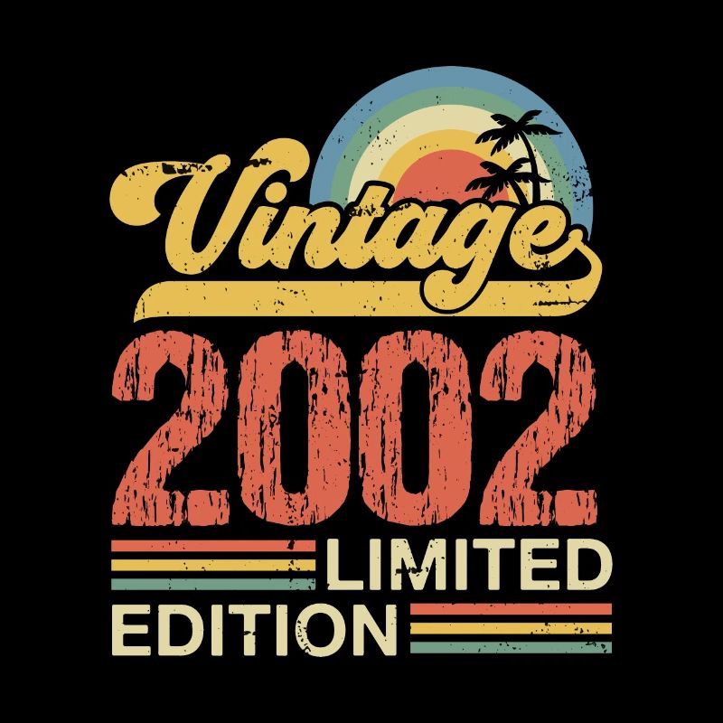 Edition Limitée Vintage Anniversaire Année 2002
