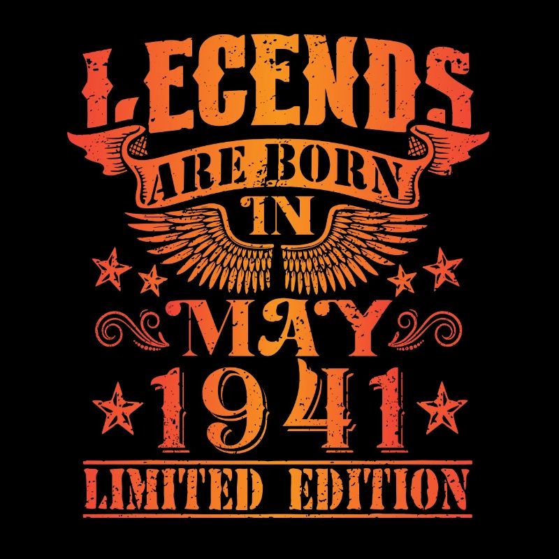 Geburtstag Mai 1941 Limited Edition Vintage