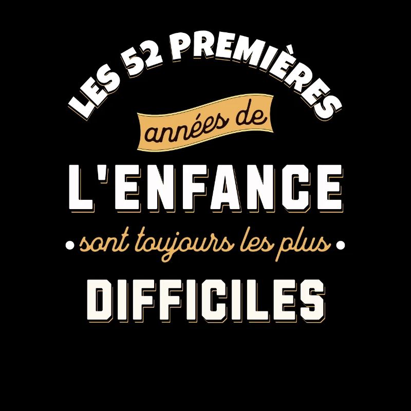 Anniversaire 52 ans Idée cadeau date de naissance