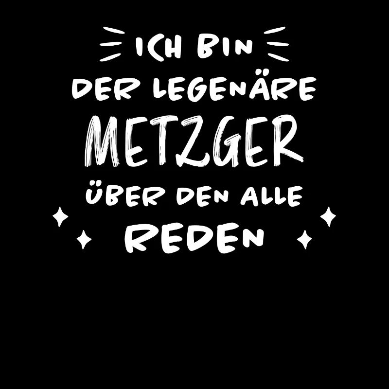 Metzger Beruf Lustiger Spruch Fleischer Geschenk