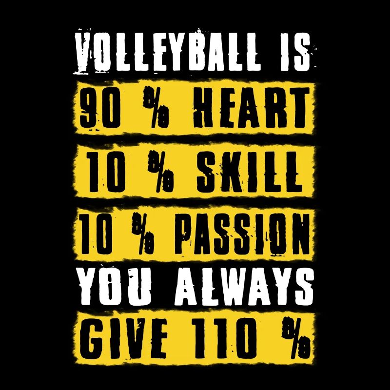 Volleyball Is 110% Distressed Design gift