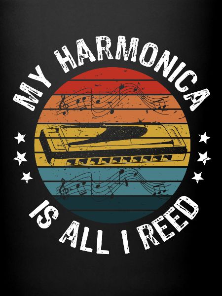 Min mundharmonika er alt, hvad jeg siv, mundharmonikaspiller gave