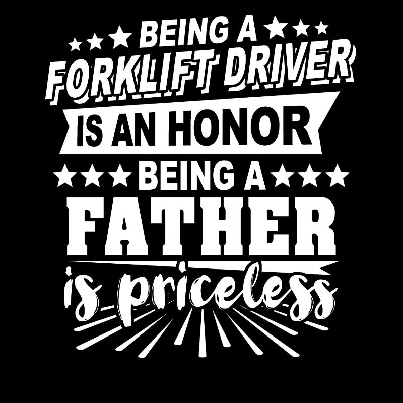 Staplerfahrer Papa