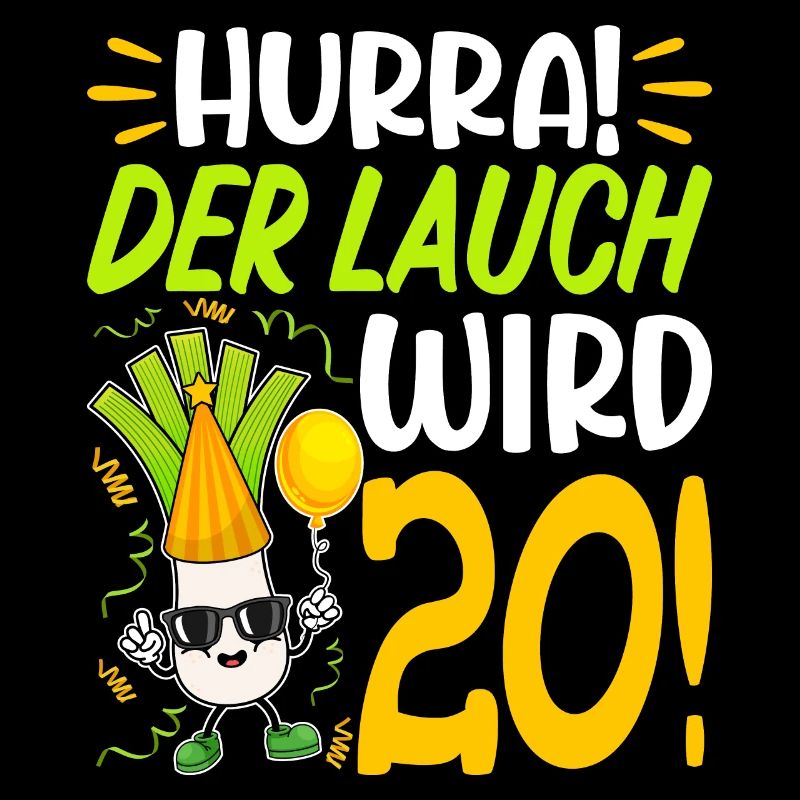 Hurra der Lauch wird 20 Geburtstag