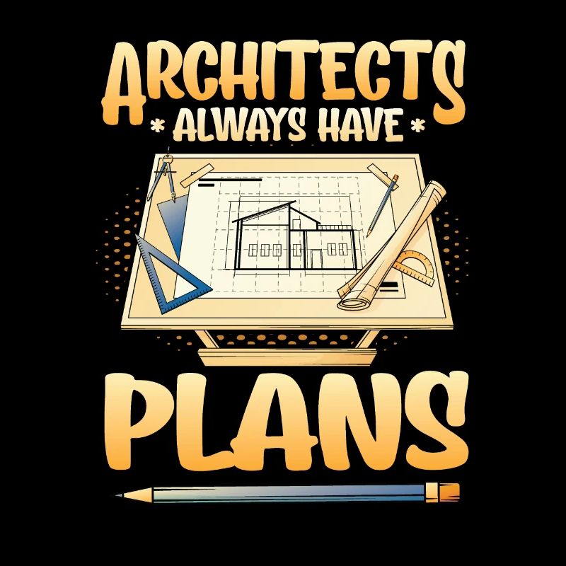 Les architectes ont toujours des plans, de l’architecture