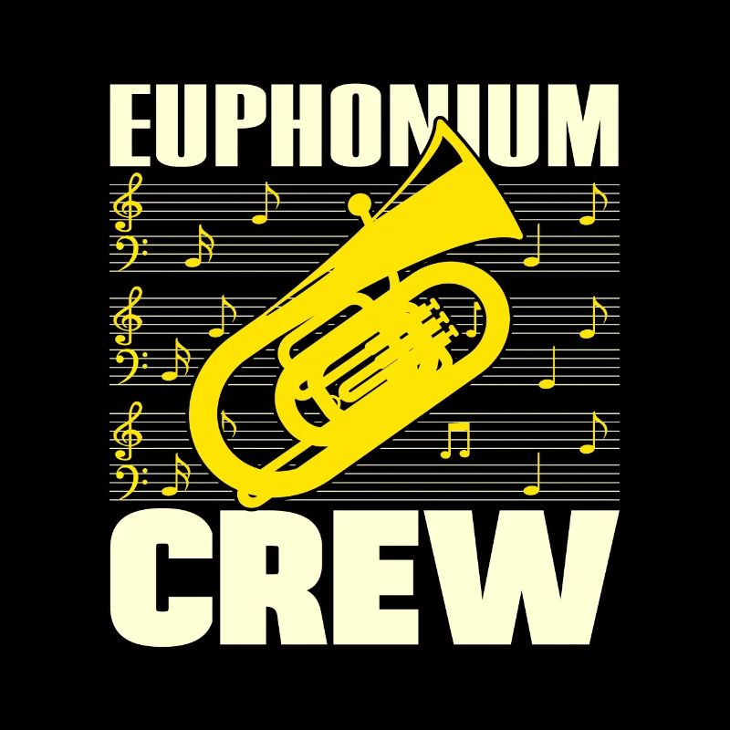 Euphonium Crew Baritone Player Gift Idea