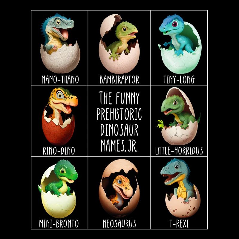 Bébé dinosaure dans l’œuf