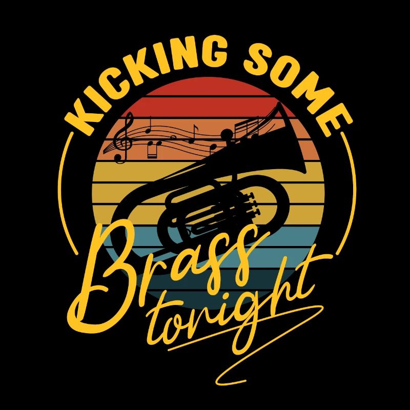 Kicking Some Brass Tonight Baritone Player Gifts