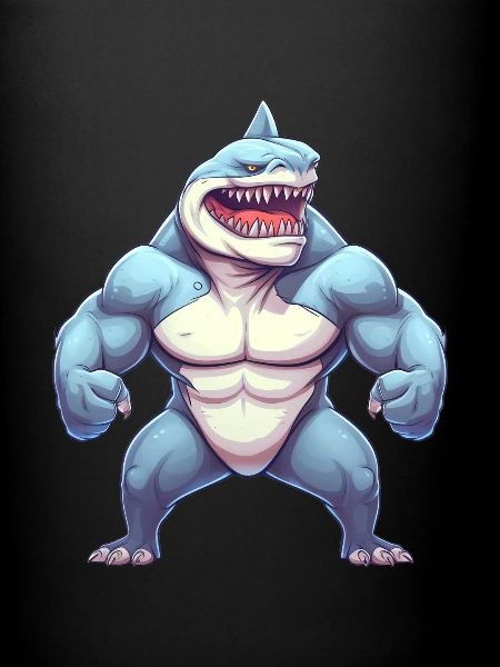 Bodybuilder Shark