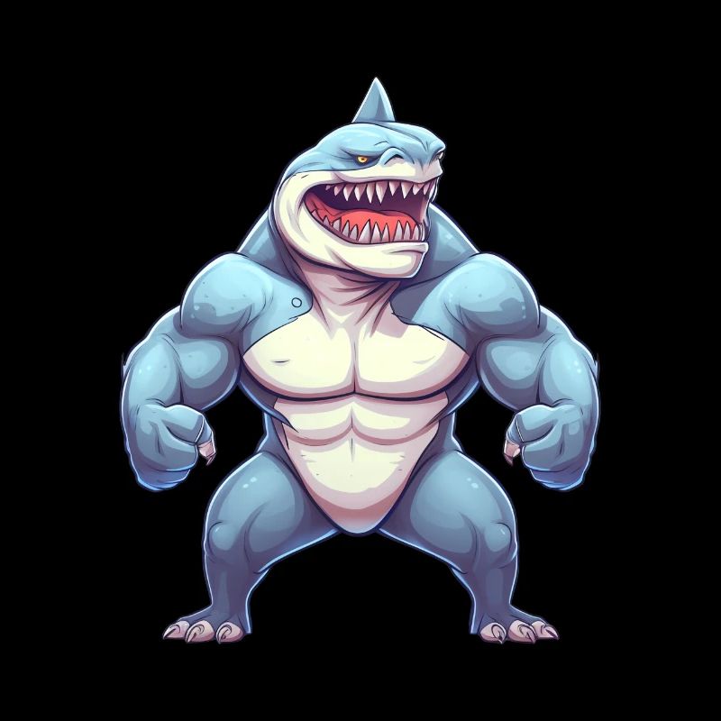 Bodybuilder Shark