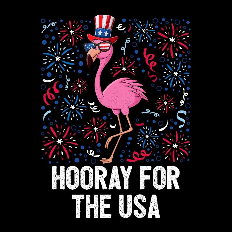 4 juillet Hourra pour le drapeau américain