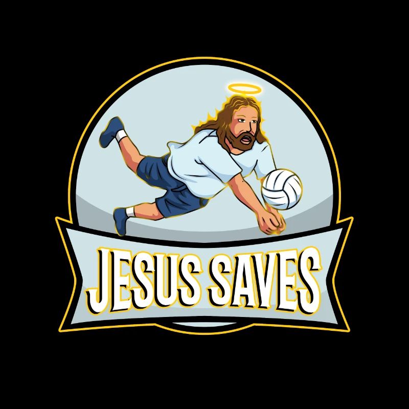 Jésus et le volleyball