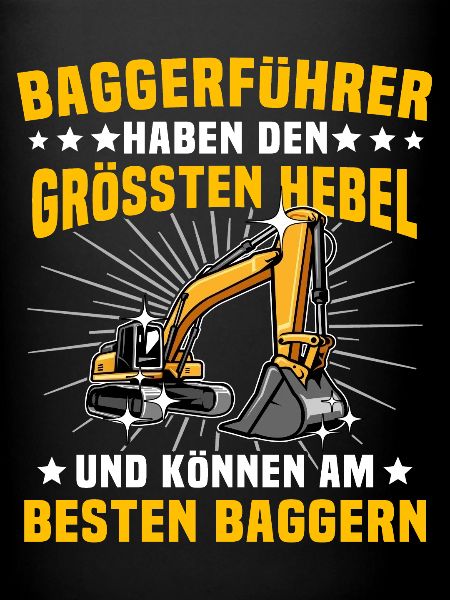 Baggerfuehrer Baggerfahrer
