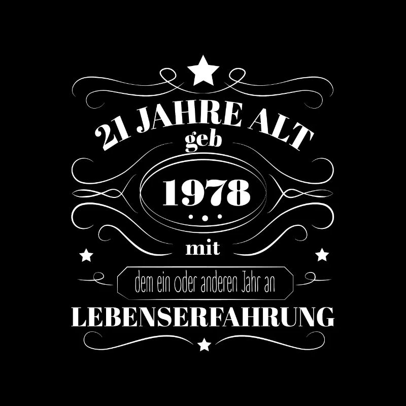 Lustiges Geburtstags Geschenk 1978 geboren Bday
