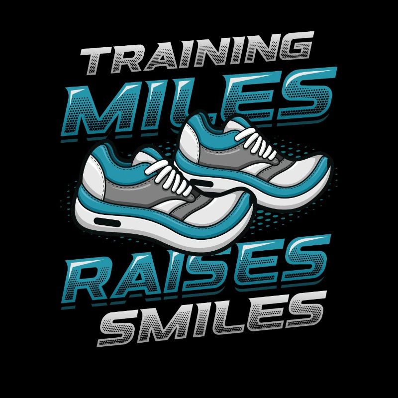 Training Miles, Raises Smiles, Marathon Running