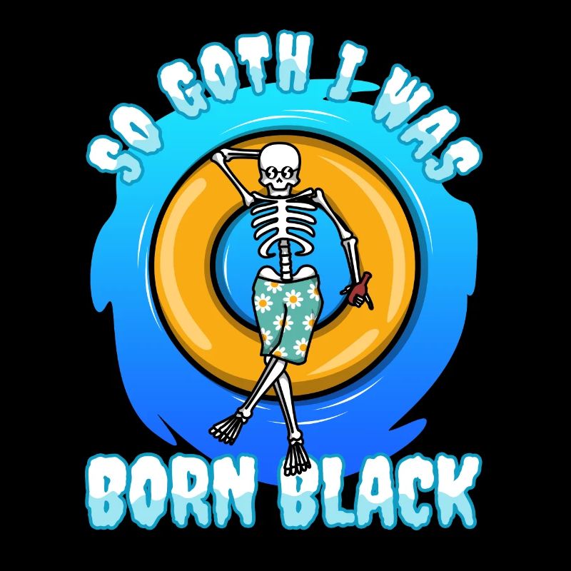 So Goth I Was Born Black