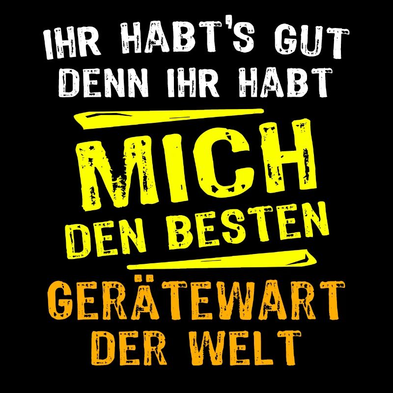 Gerätewart Geschenk