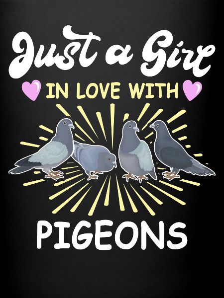 Pigeon colombophile fille