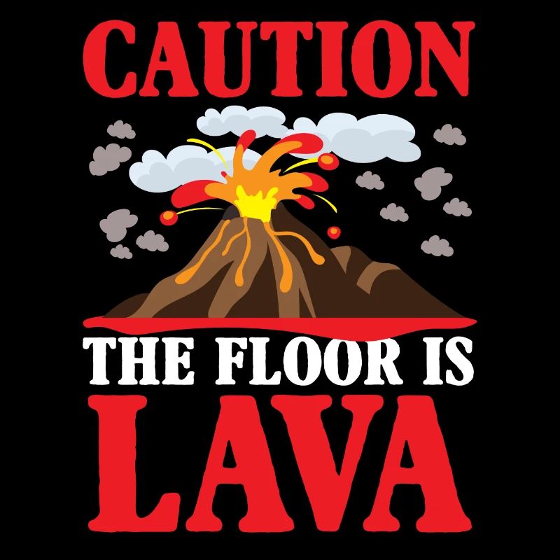 Caution The Floor Is Lava Meisterschaft Kinder