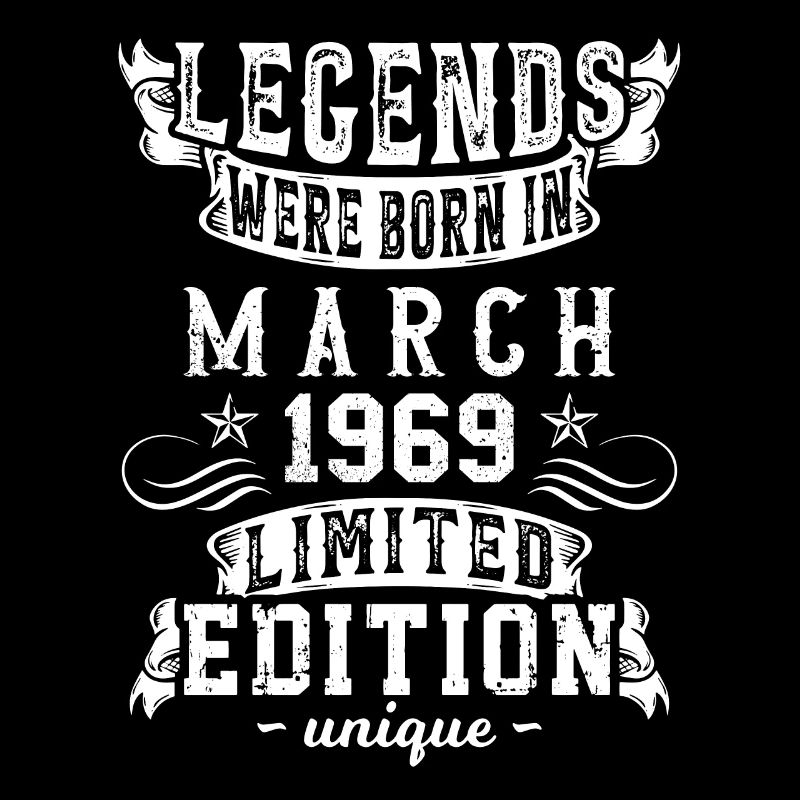 Anniversaire Mars 1969 année Edition Limitée