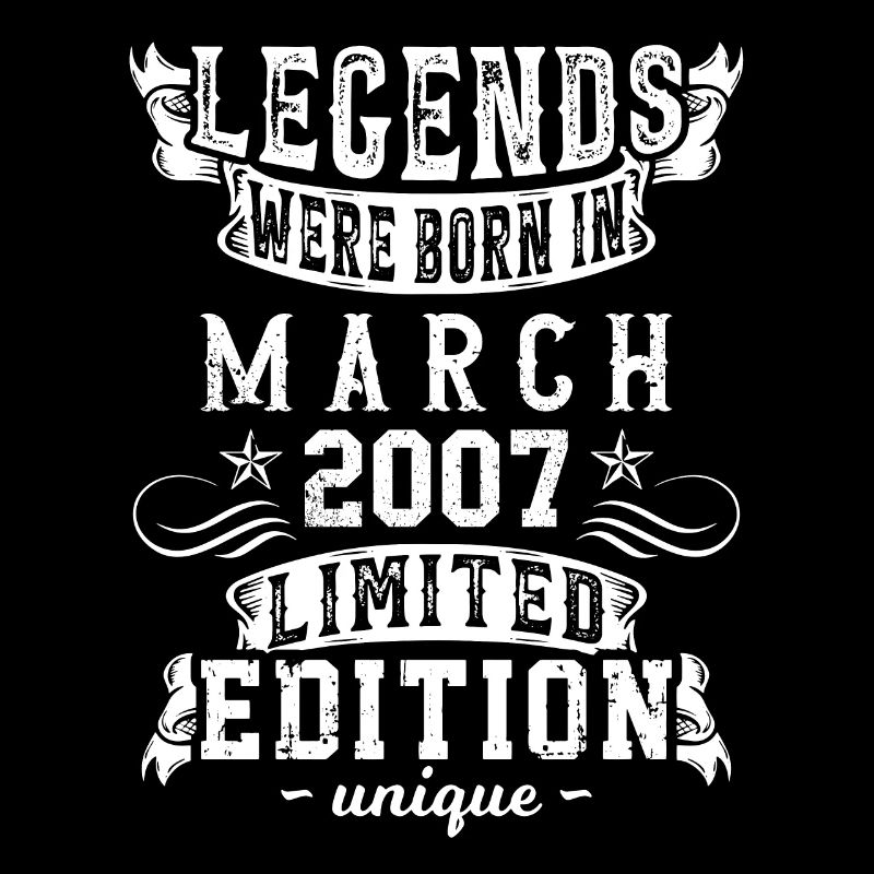 Anniversaire Mars 2007 Année Édition Limitée