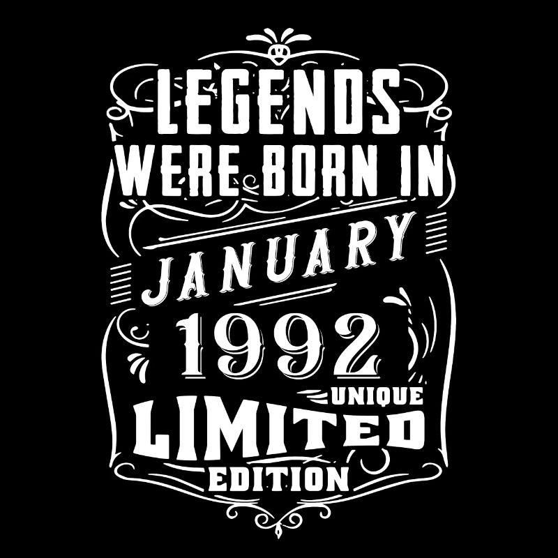Anniversaire Janvier 1992 Année Edition Limitée