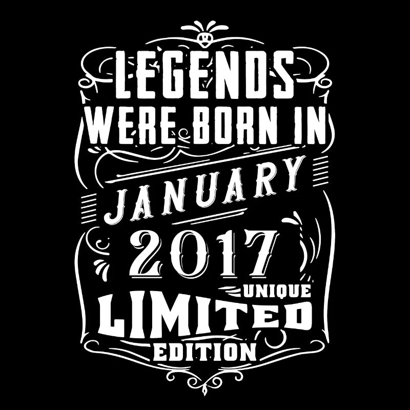 Anniversaire Janvier 2017 Année Edition Limitée