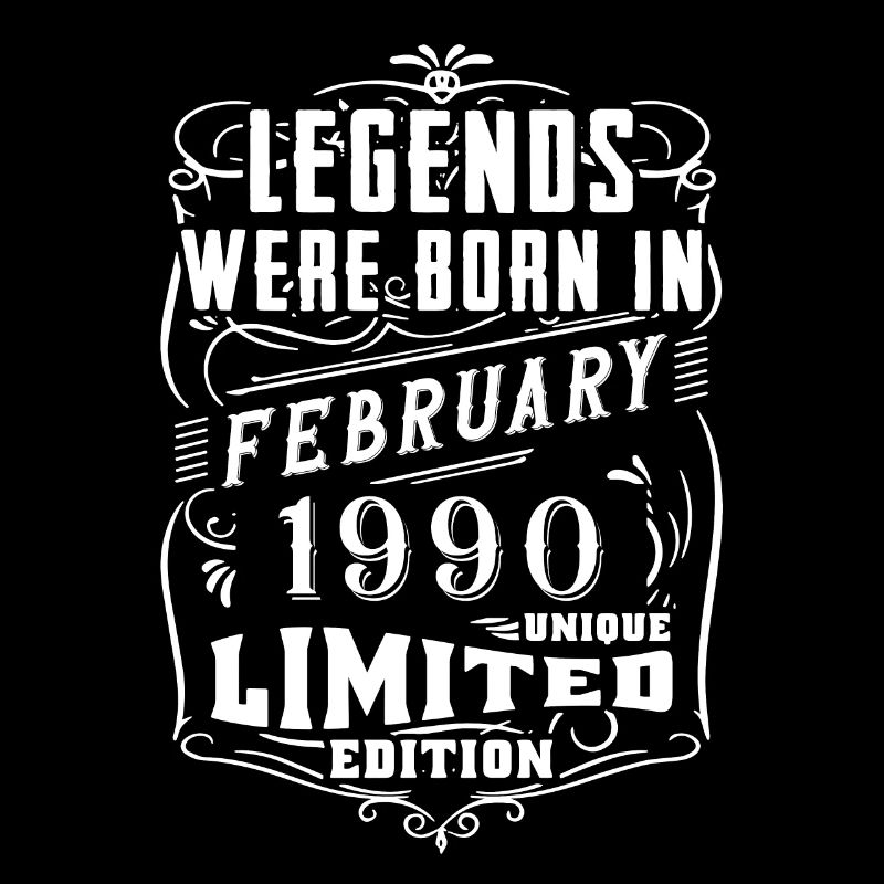 Anniversaire Février 1990 Année Edition Limitée