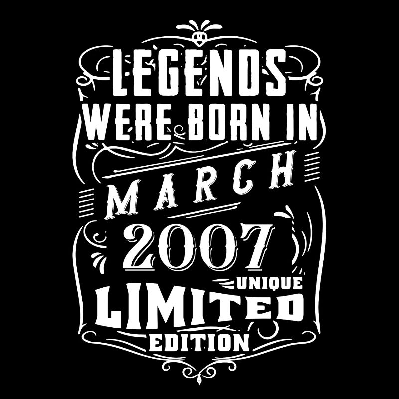 Anniversaire Mars 2007 Année Édition Limitée