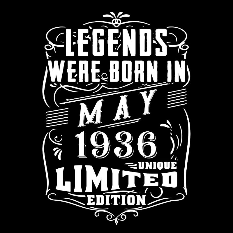 Anniversaire Mai 1936 Année Edition Limitée