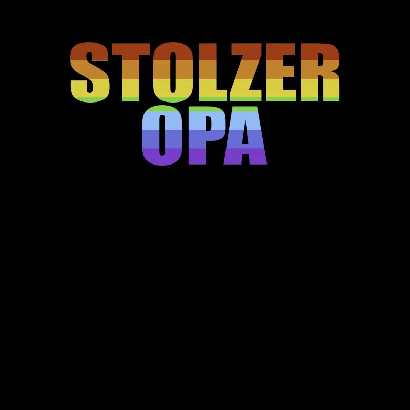 LGBTQ+ stolzer Opa