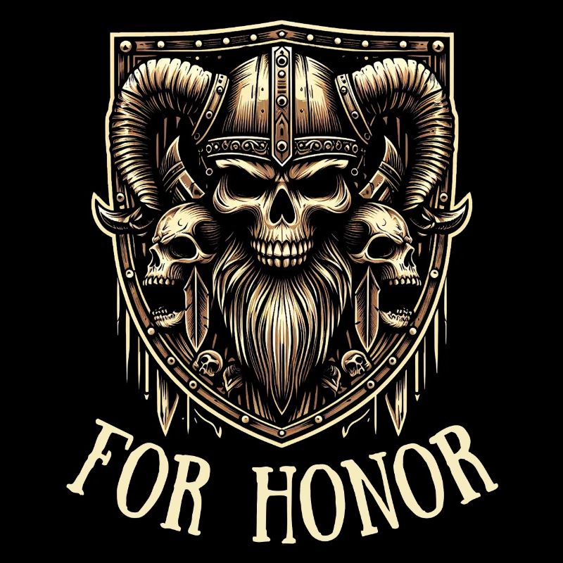 Viking honneur crâne guerrier Valhalla