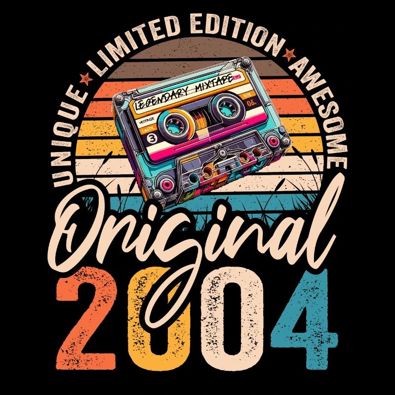 Vintage 2004 20e anniversaire Cassette 2004