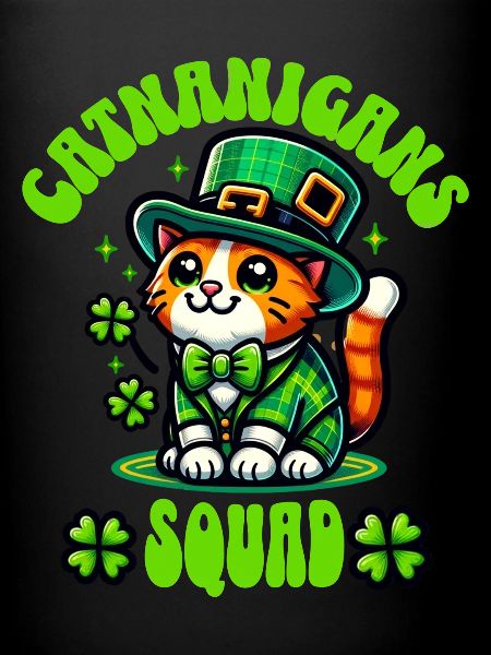 Chat de la Saint-Patrick